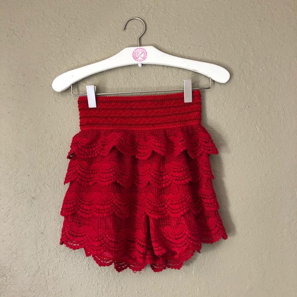 Pants - Crochet shorts size small